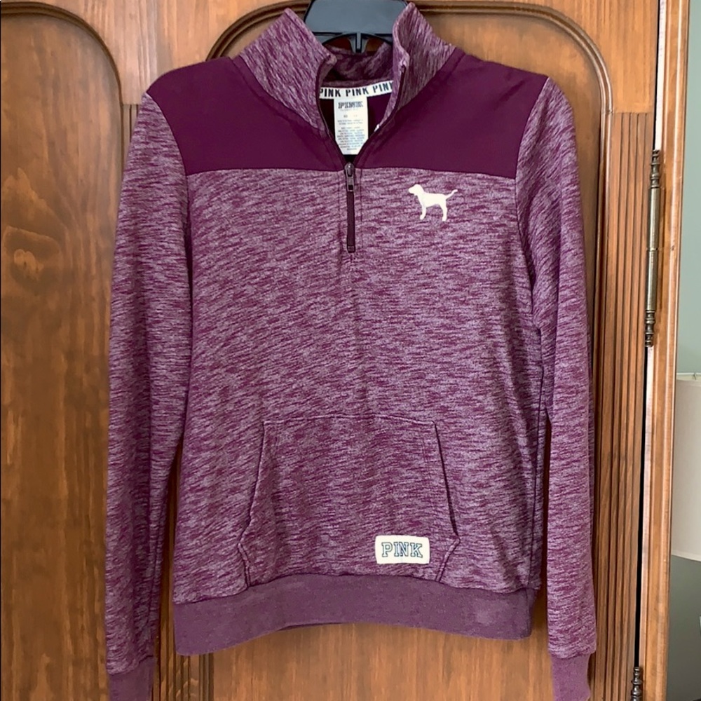 PINK VICTORIA’s SECRET Quarter Zip